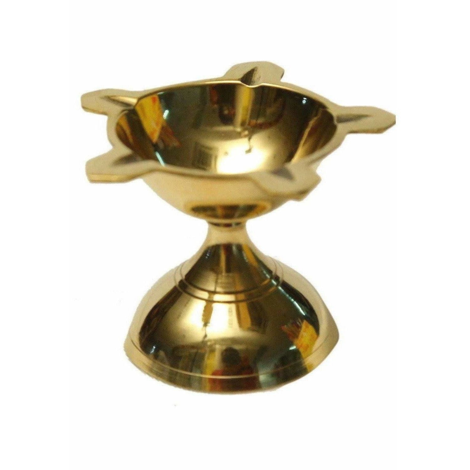 Diya Lamp Oil Stand (Big Size) / Deepam Kundulu (Big Size) | Swadesiicart