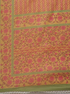 Yufta Yellow Printed kurta with Trouser Dupatta Set | Grab2Buy