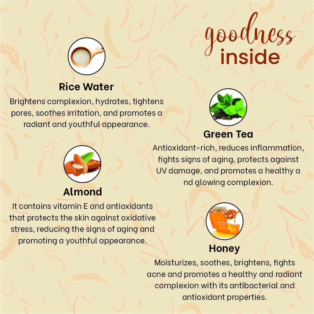 Globus Naturals Radiance Rice Face Wash
