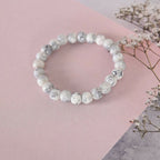 NVR Men & Women Marbel Elasticated Bracelet | Grab2Buy