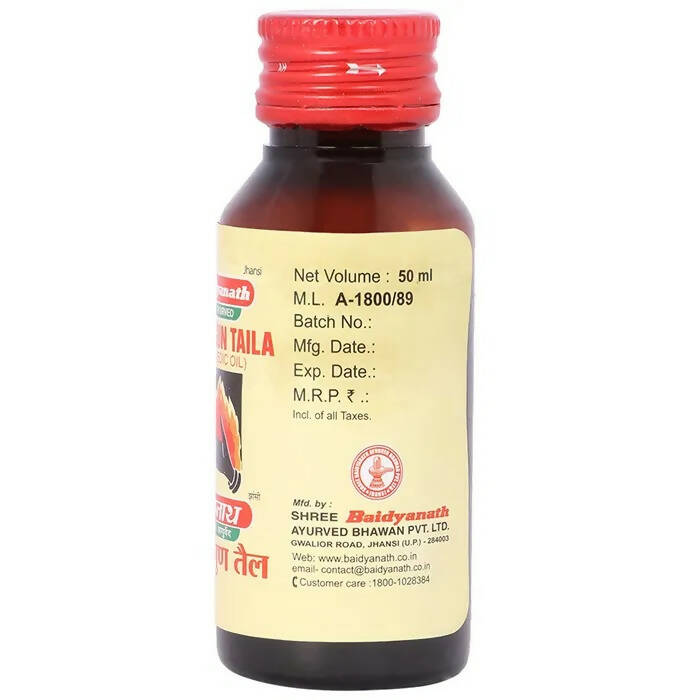 Baidyanath Jhansi Saptagun Taila | Grab2Buy
