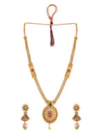 VOJ Women Gold Color stainless steel Jewellery Set