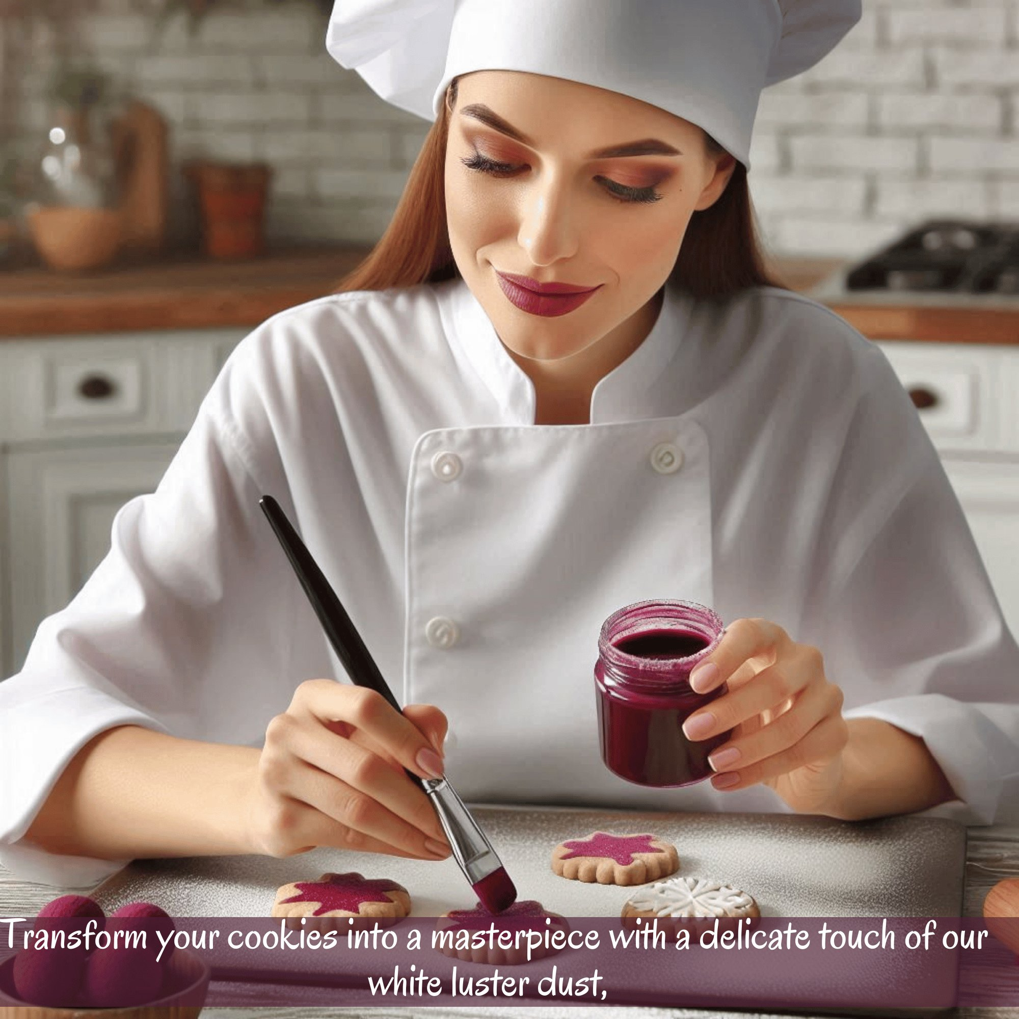 Confect Merlot Mauve | Edible Luster Dust