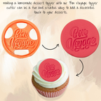 Confect Toppers Cutters | Congratulations Topper Cutter | (Bon Voyage) | Grab2Buy