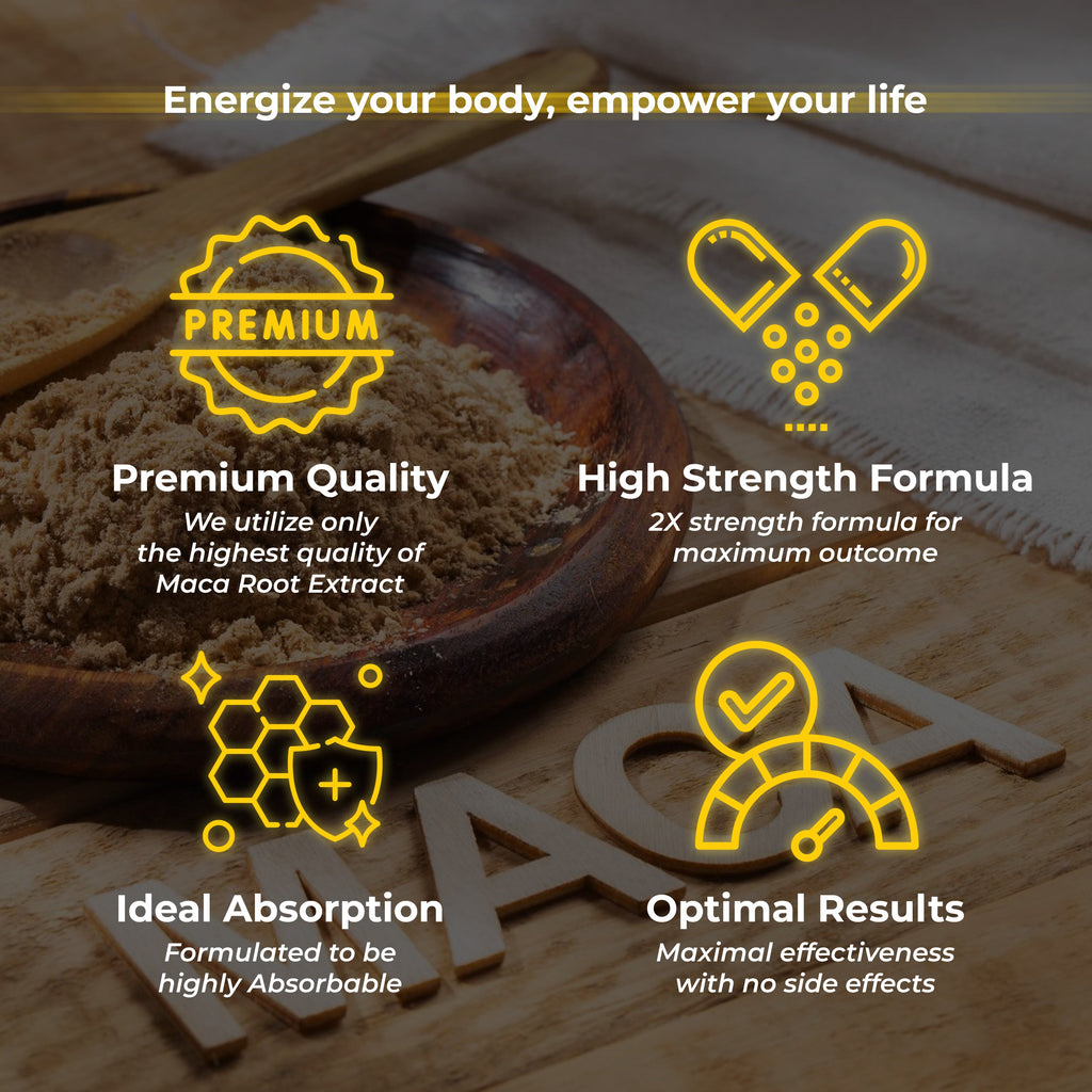 Health Veda Organics Maca Root Capsules | Grab2Buy