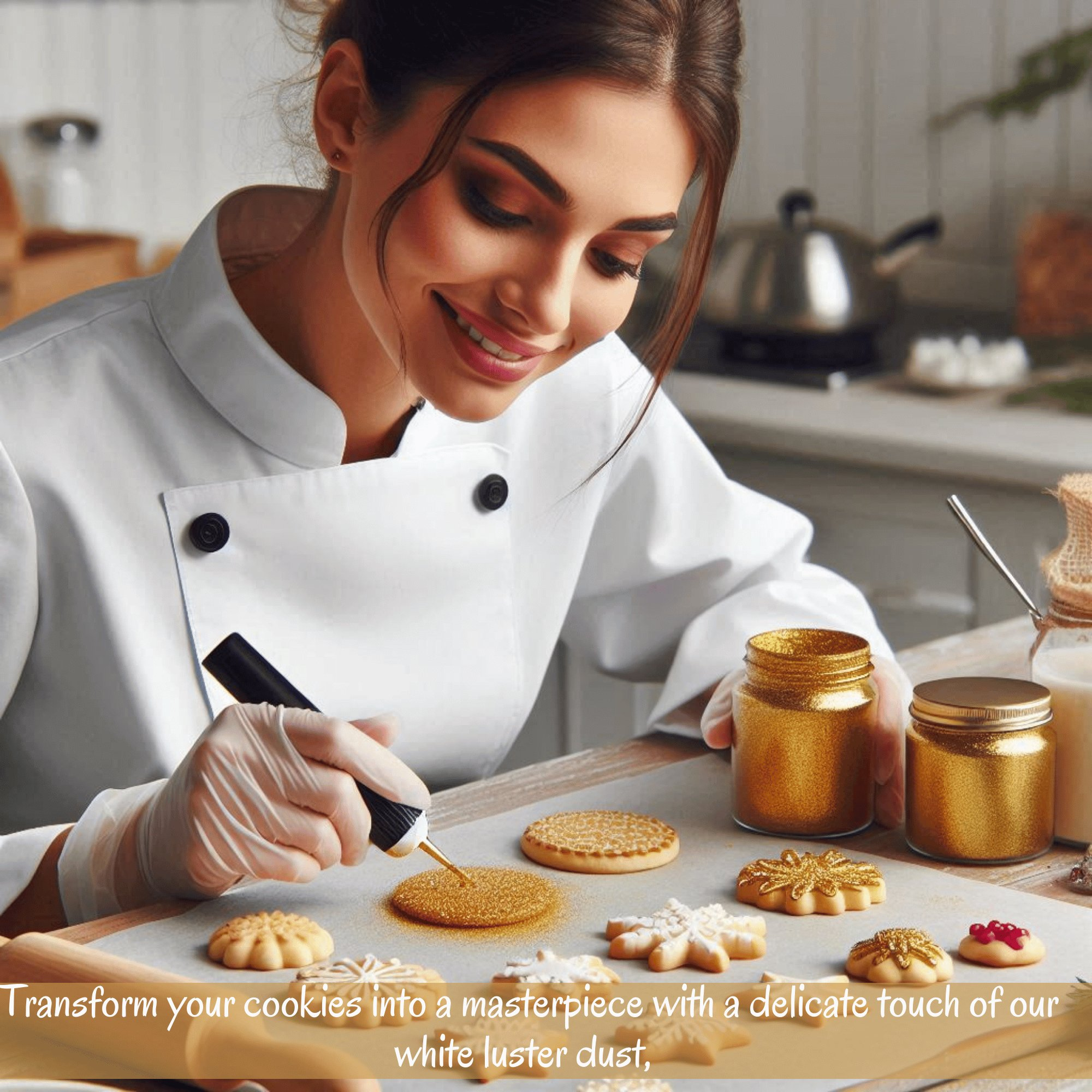 Confect Shimmer Gold | Edible Luster Dust