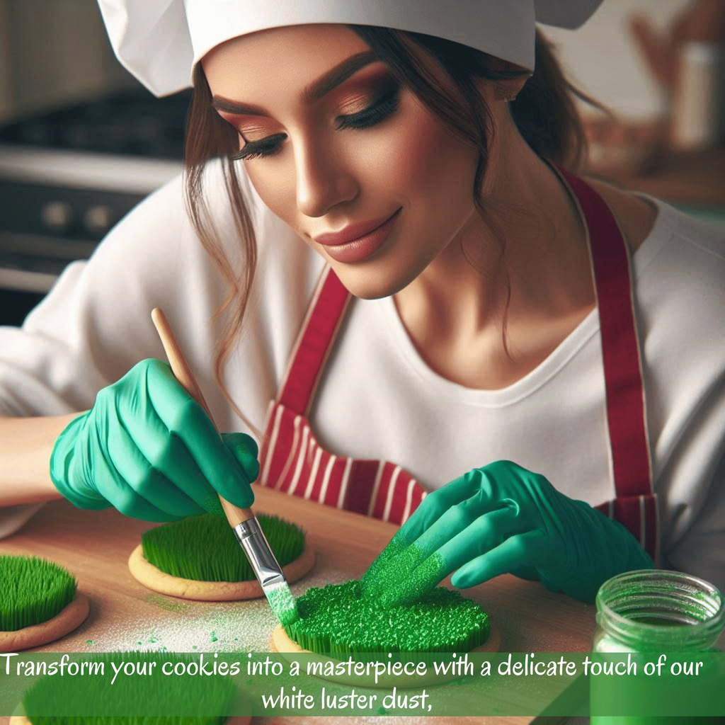 Confect Orchid Green | Edible Luster Dust