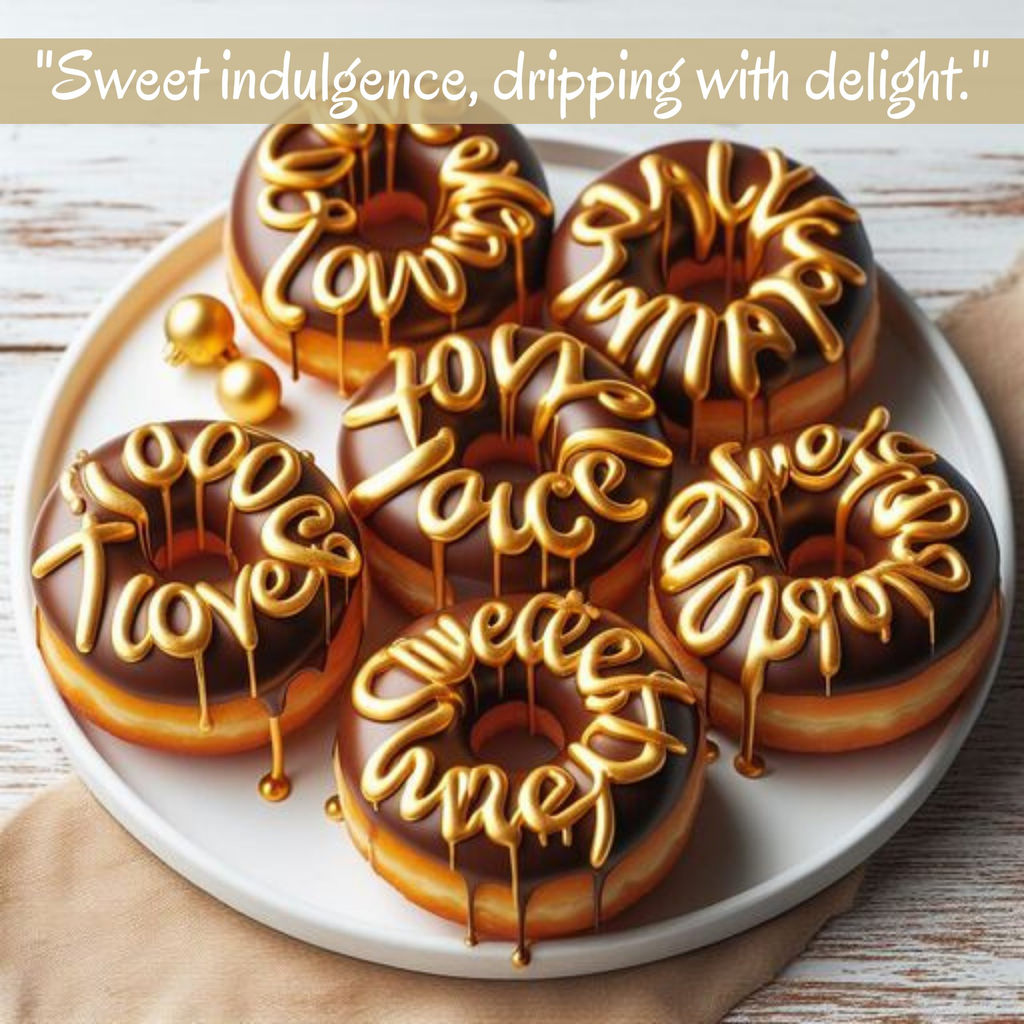 Confect English Gold | Edible Drips