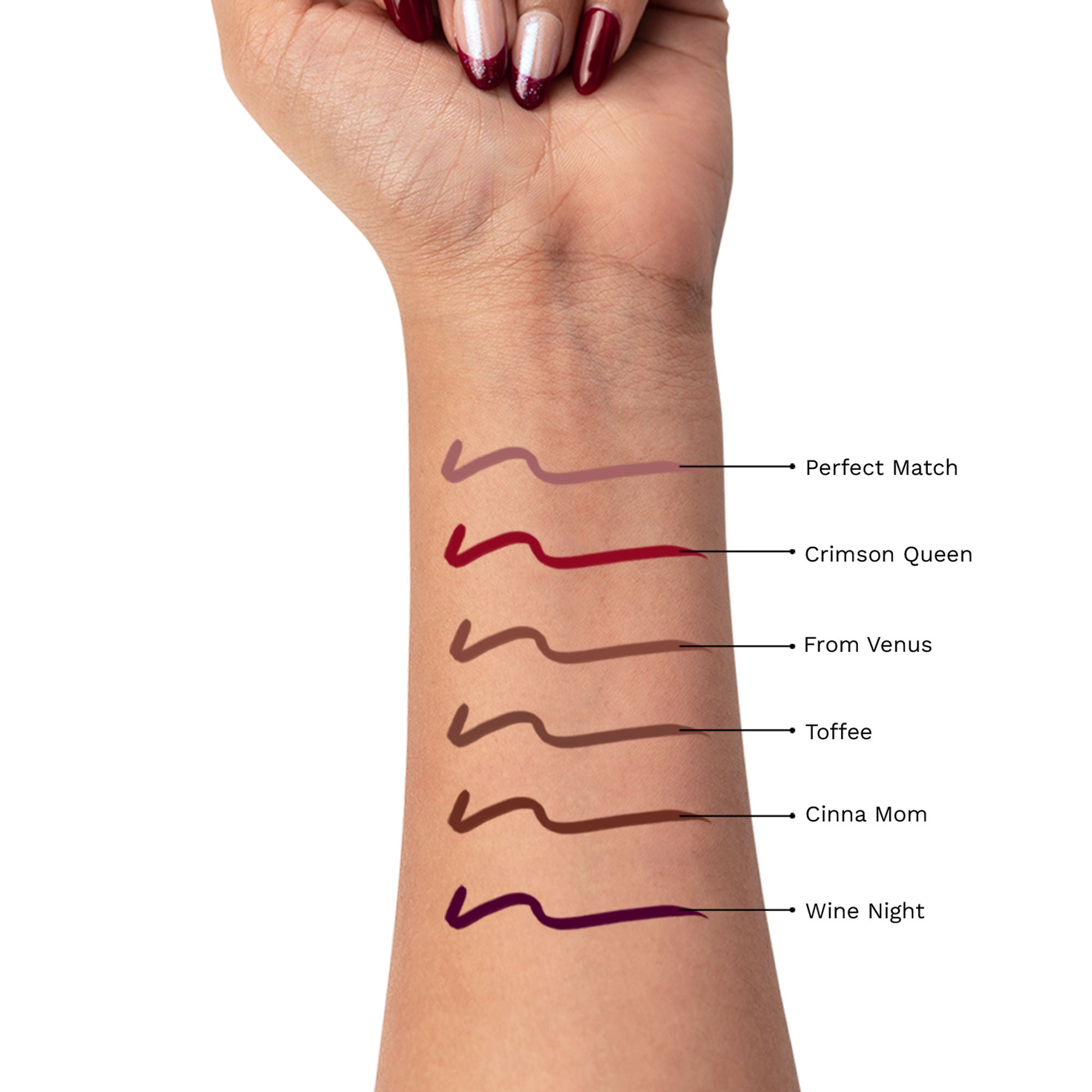 PAC Studio Colorlock Longlasting Lip Liner - Crimson Queen
