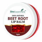 She Essentials Beetroot Lip Balm For Lip Lightening, Dry & Chapped Lips, Makes Soft & Glossy Lips | Grab2Buy