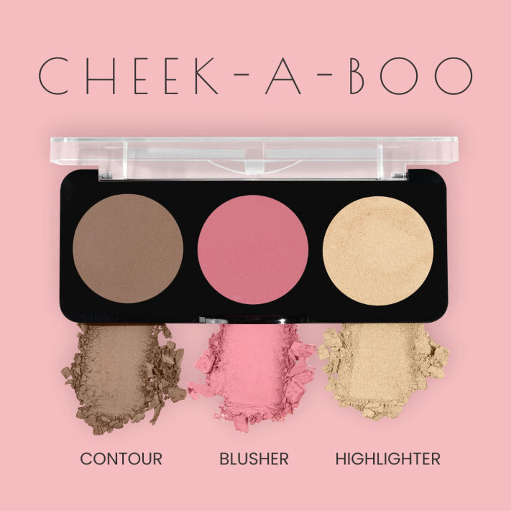 Swiss Beauty Cheek-A-Boo 3 In One Blushe Contour And Highlighter - 2 | Grab2Buy