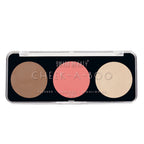 Swiss Beauty Cheek-A-Boo 3 In One Blushe Contour And Highlighter - 2 | Grab2Buy