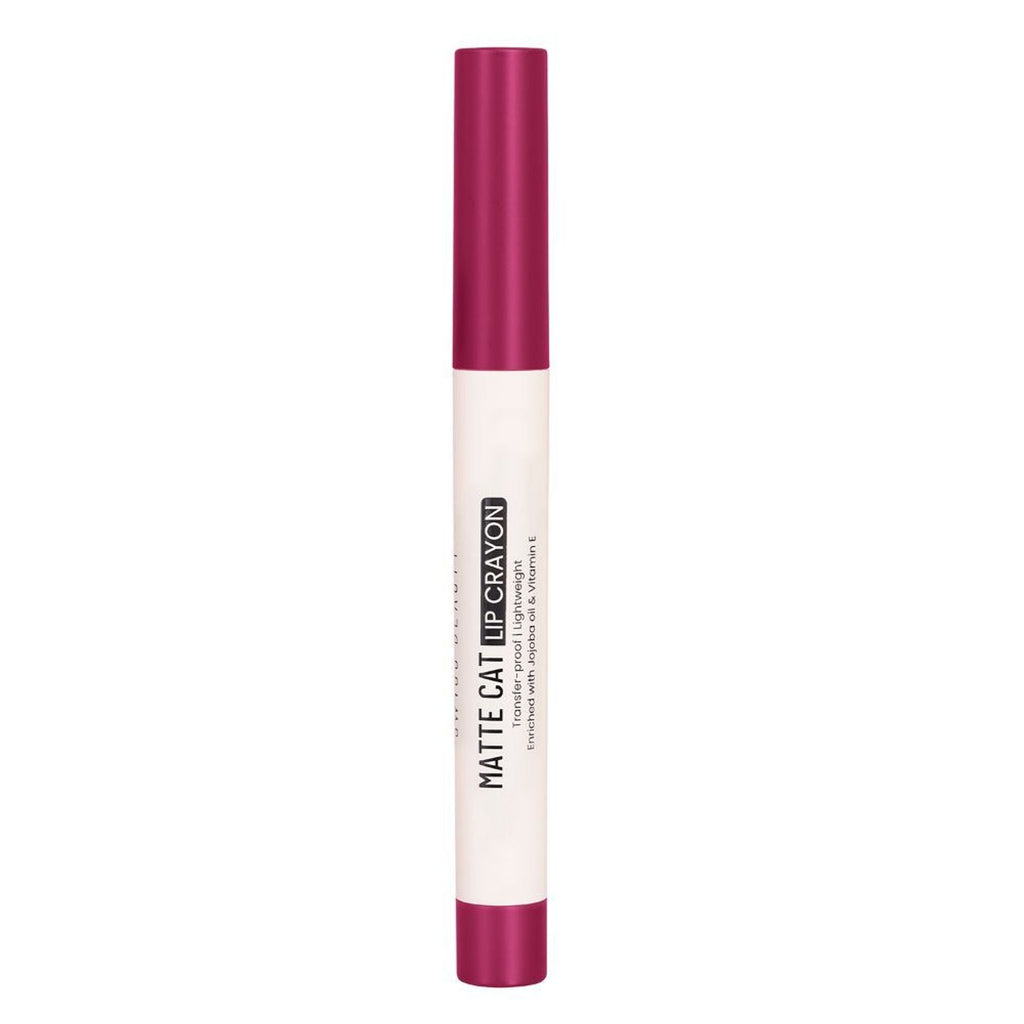 Swiss Beauty Non Transfer Matte Cat Lip Crayon - Wild Rose | Grab2Buy