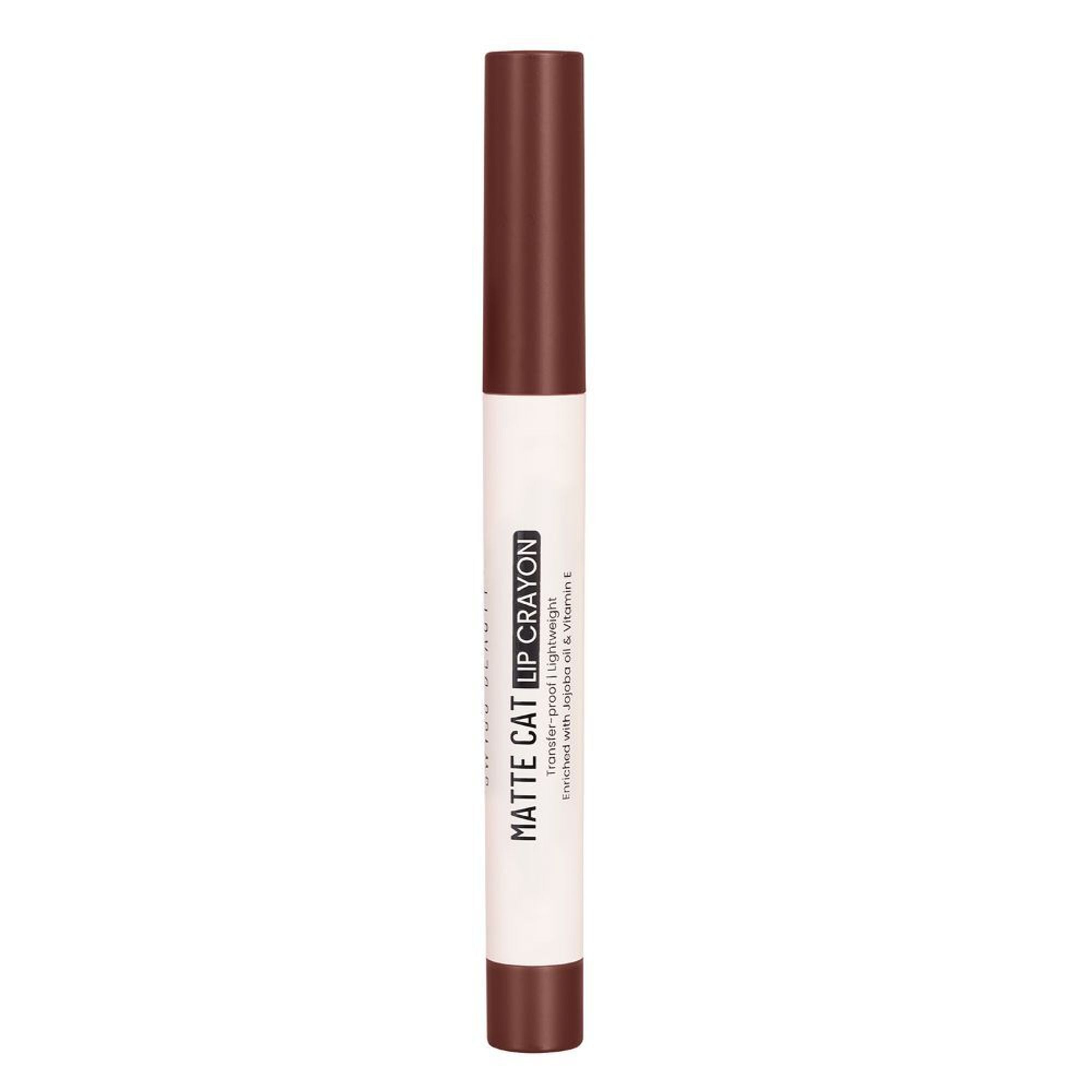 Swiss Beauty Non Transfer Matte Cat Lip Crayon - Wine Red | Grab2Buy