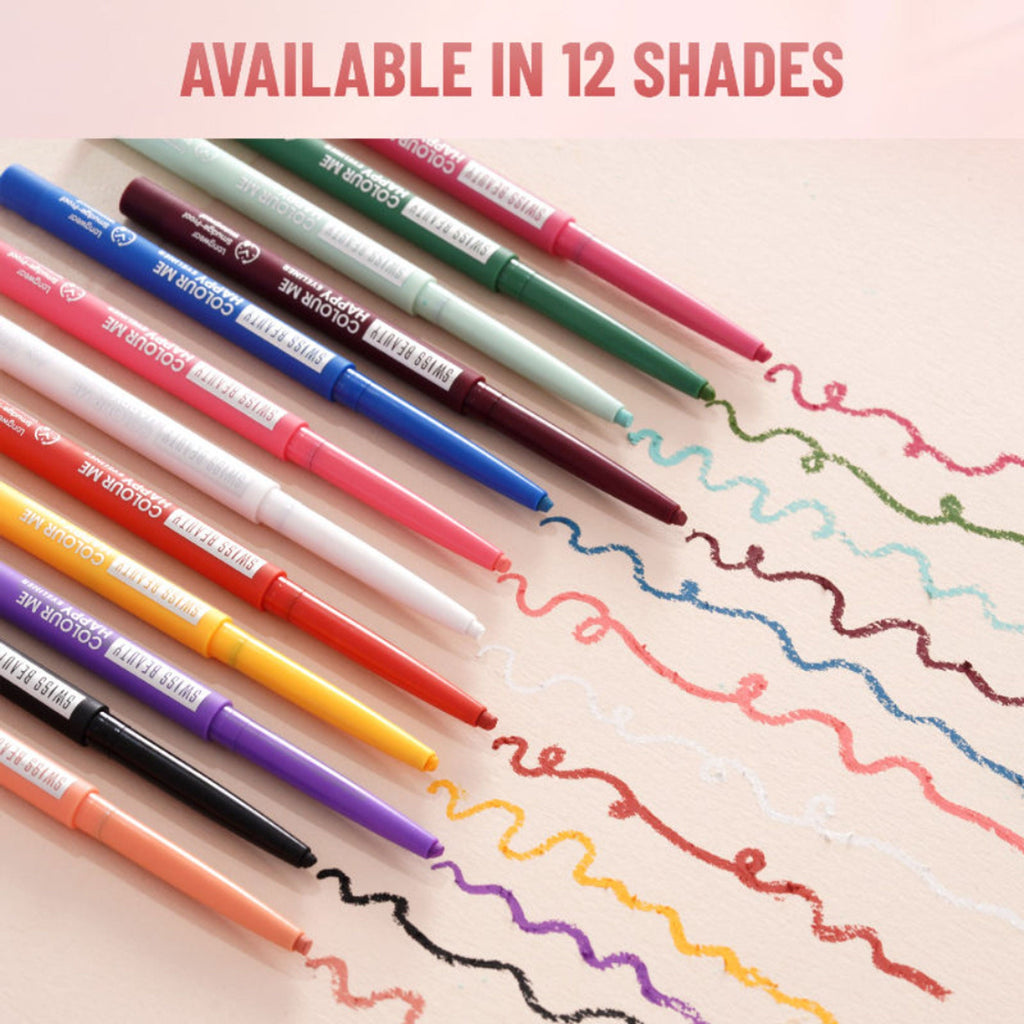 Swiss Beauty Colour Me Happy Eyeliner - Peach Daylity