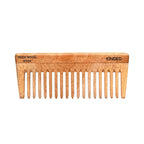 KINDED Handmade Oil Treated Wooden Hair Comb - Neem Wood NW39, Wide Tooth | Grab2Buy