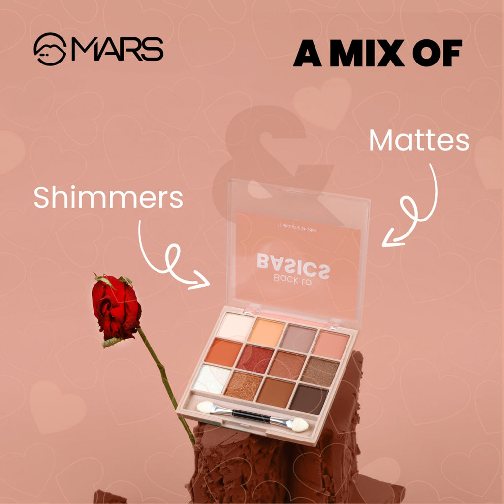 MARS Cosmetics Back To Basics Eyeshadow Palette - 1