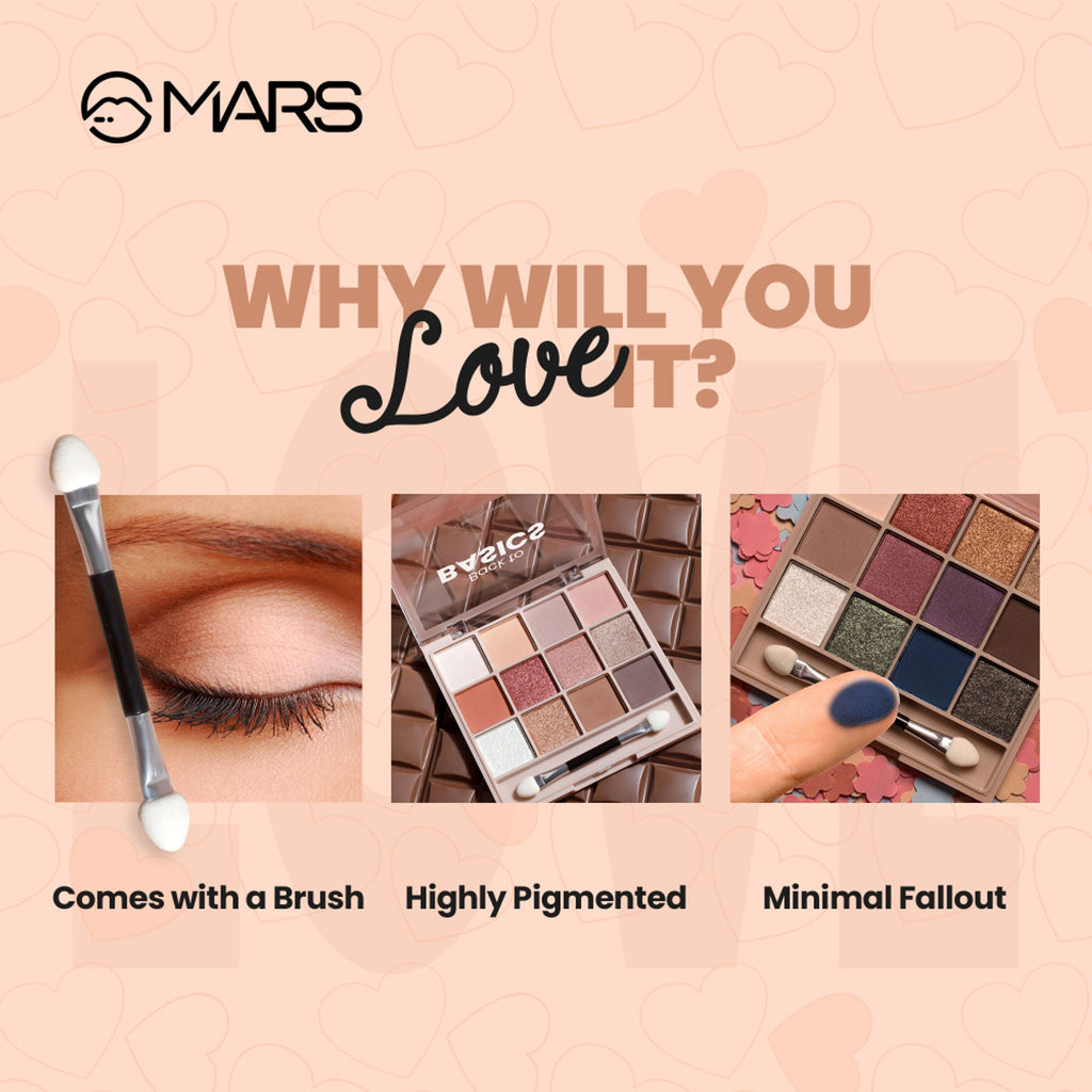 MARS Cosmetics Back To Basics Eyeshadow Palette - 2