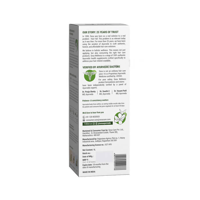 Sesa Ayurvedic Hair Care Juice | Grab2Buy