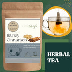 Satvi Wellness Barley Cinnamon Tea | Barley Seed With Ginger Herbal Tea Bags