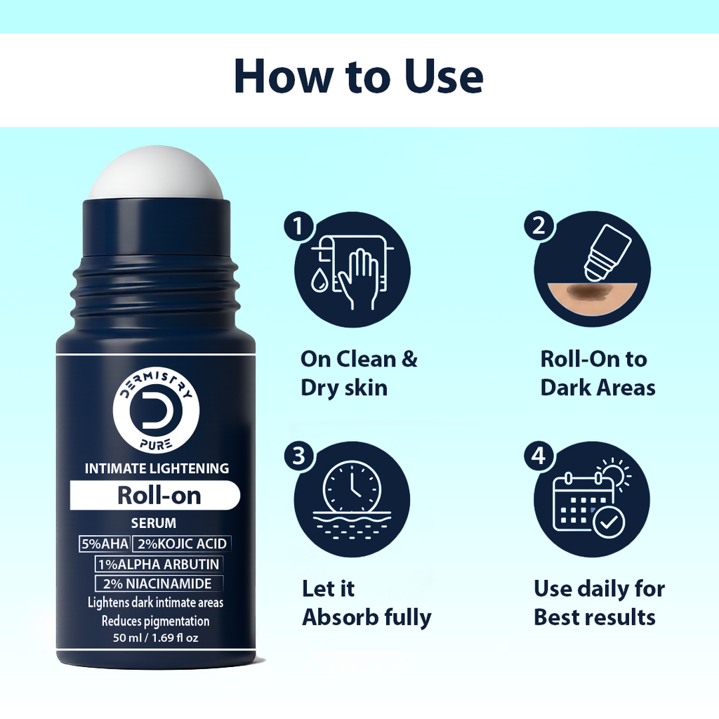 Dermistry Intimate Lightening Brightening Roll On Serum | Grab2Buy