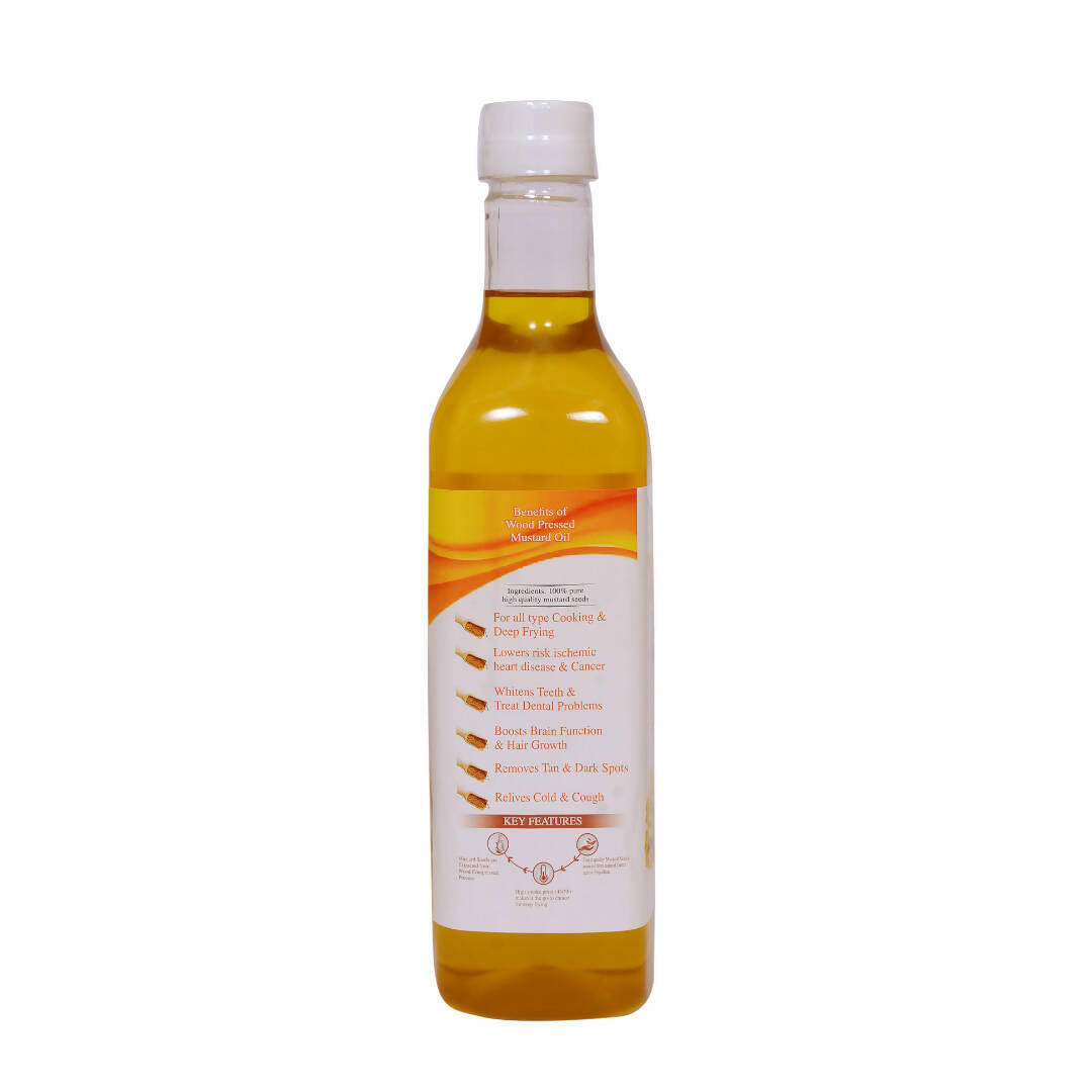 Dorjee Wellness Wood Pressed Yellow Mustard Oil | Grab2Buy