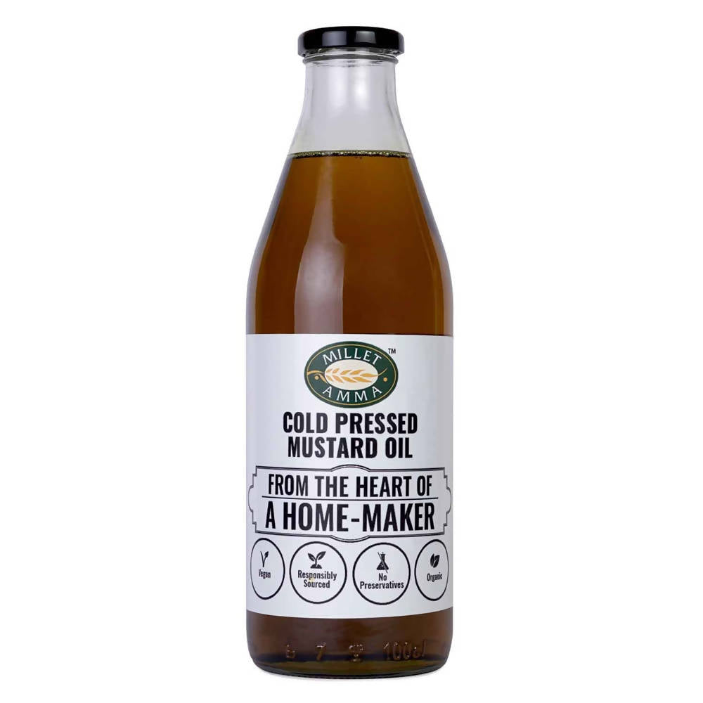 Millet Amma Organics Cold Pressed Mustard Oil | Grab2Buy