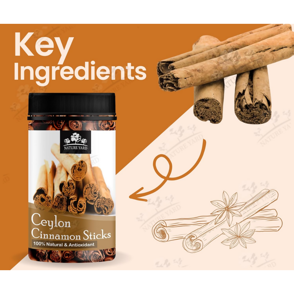 Nature Yard Real Ceylon Cinnamon Sticks | Swadesiicart