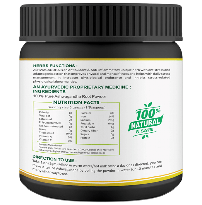 Sabates Ashwagandha  Powder | Grab2Buy