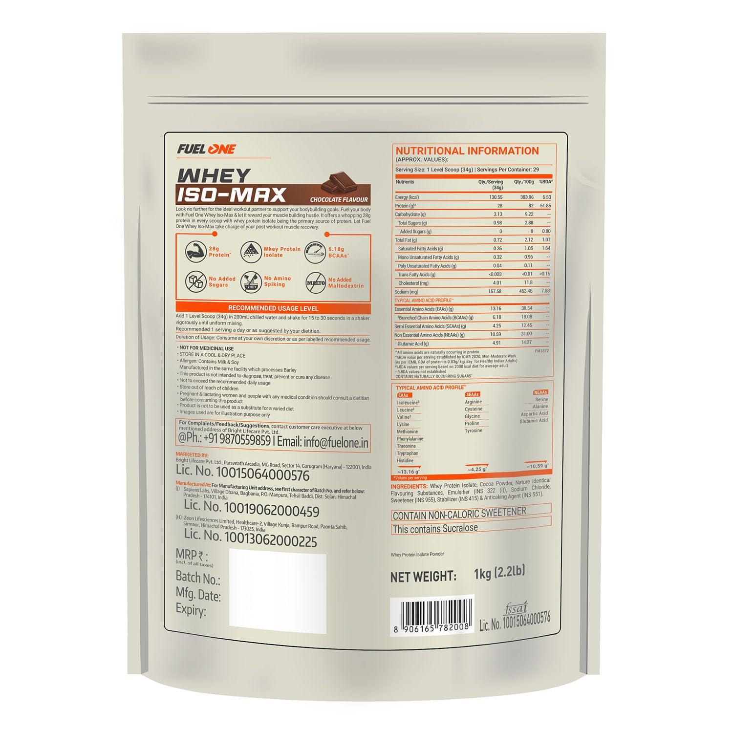 Fuel One Whey Iso | Grab2Buy