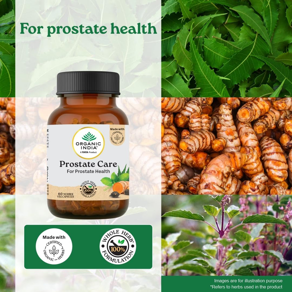 Organic India Prostate Care 60 Capsules | Grab2Buy