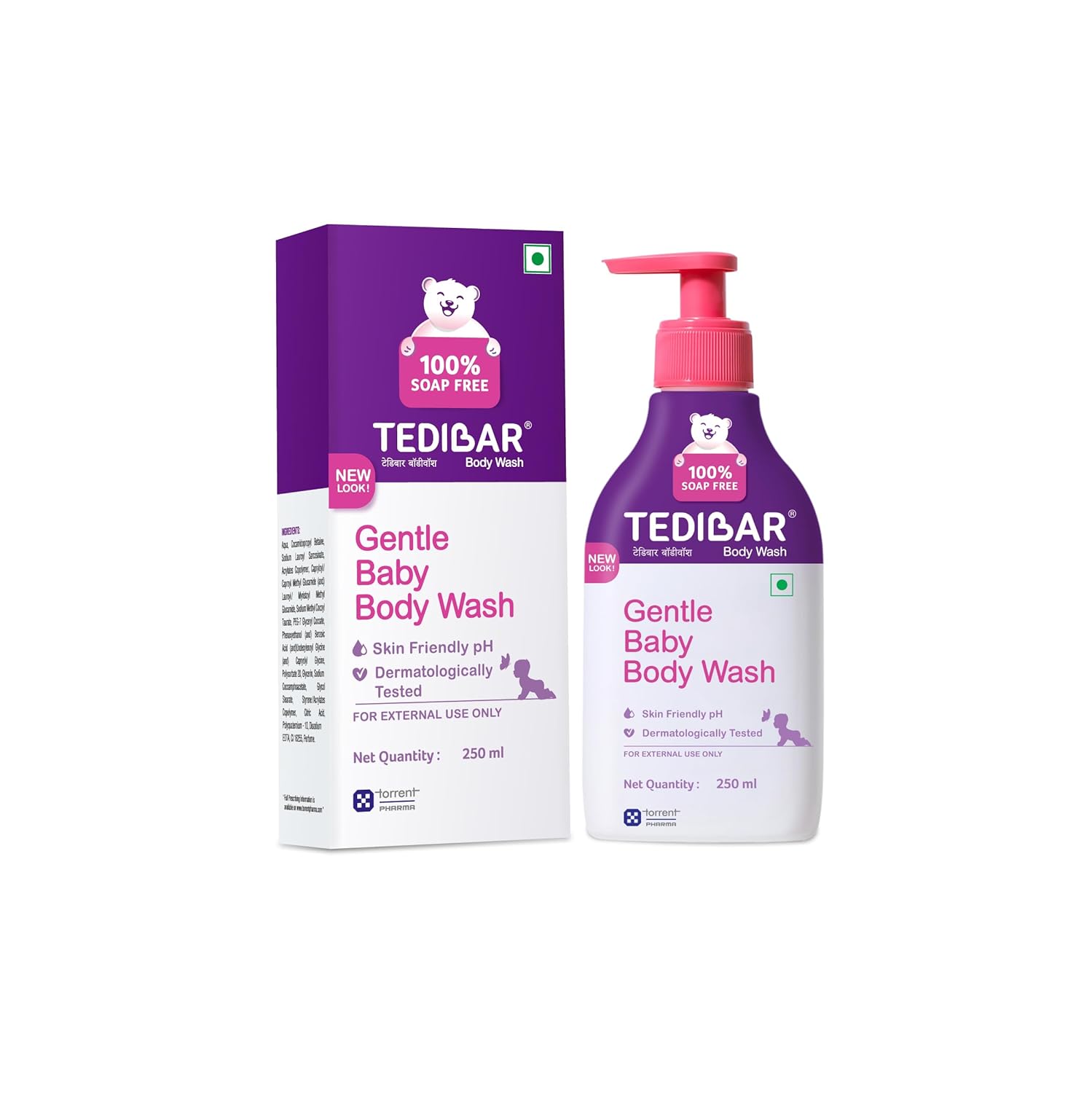 Tedibar Gentle Baby Body Wash For Prevents Dryness & Rashes | Grab2Buy