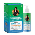 Nidhi's Grandmaa Secret 13 Herbs Hair Oil Handmade Natural Hair Oil With Coconut Oil, Curry Leaves & More Hair Fall Control Oil For Dry Damaged Hair | Grab2Buy