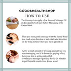 Goods Health Shop Kansa Wand Face Bronze Foot Massager With Wooden Handle For Detoxification And Deep Relaxation | Grab2Buy