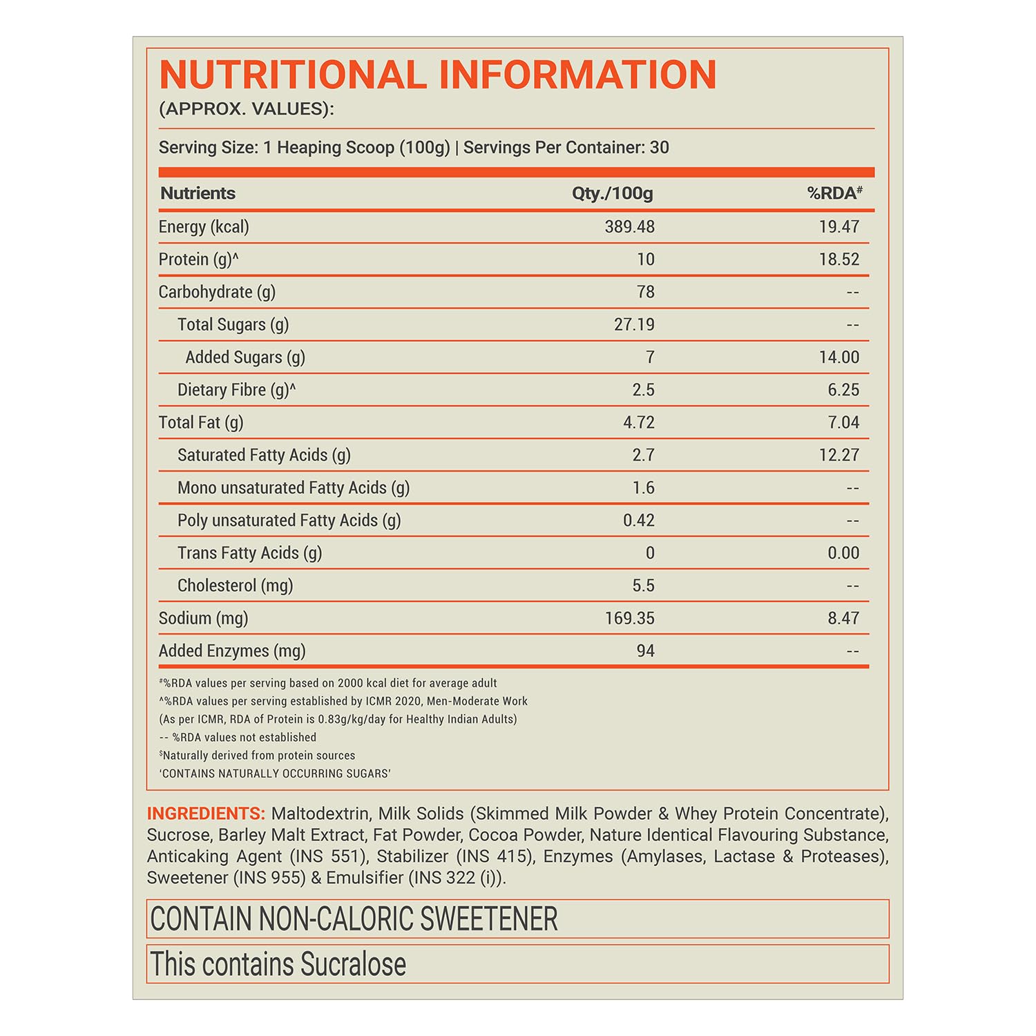 Fuelone Max Gainer - Chocolate | Grab2Buy