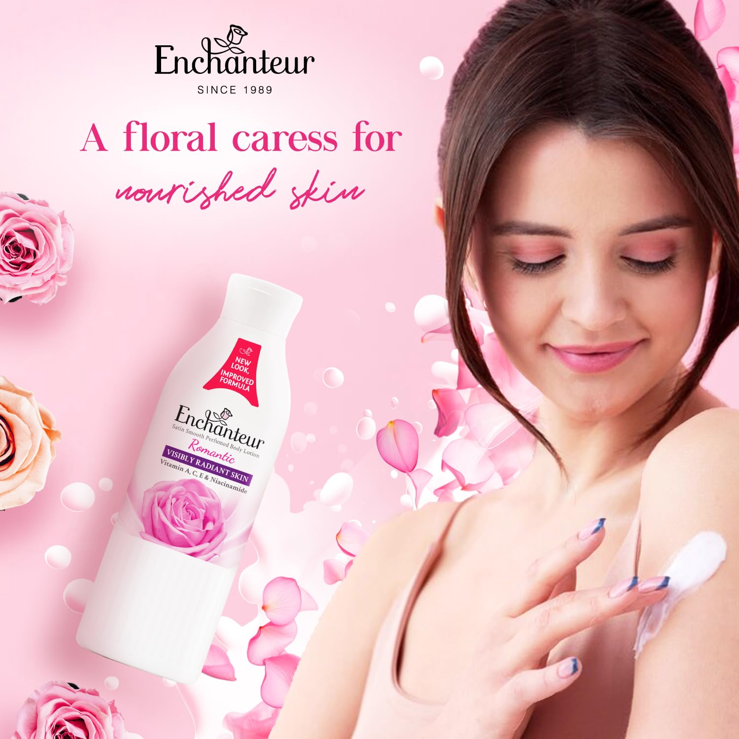 Enchanteur Romantic Satin Smooth Perfumed Body Lotion | Grab2Buy