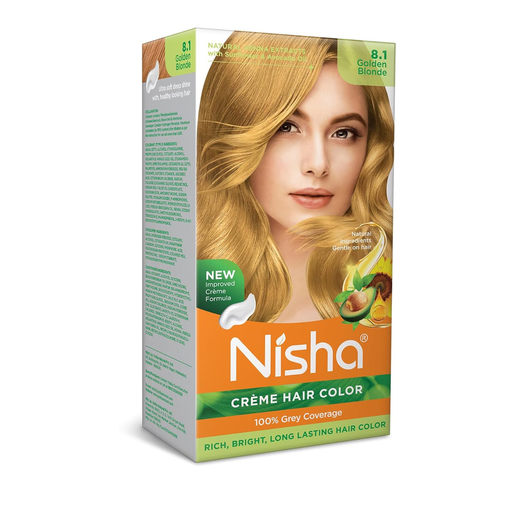 Nisha Creme Hair Color Honey Blonde | Grab2Buy