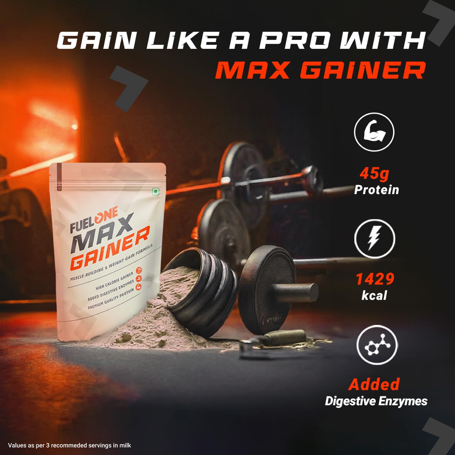 Fuelone Max Gainer - Chocolate | Grab2Buy
