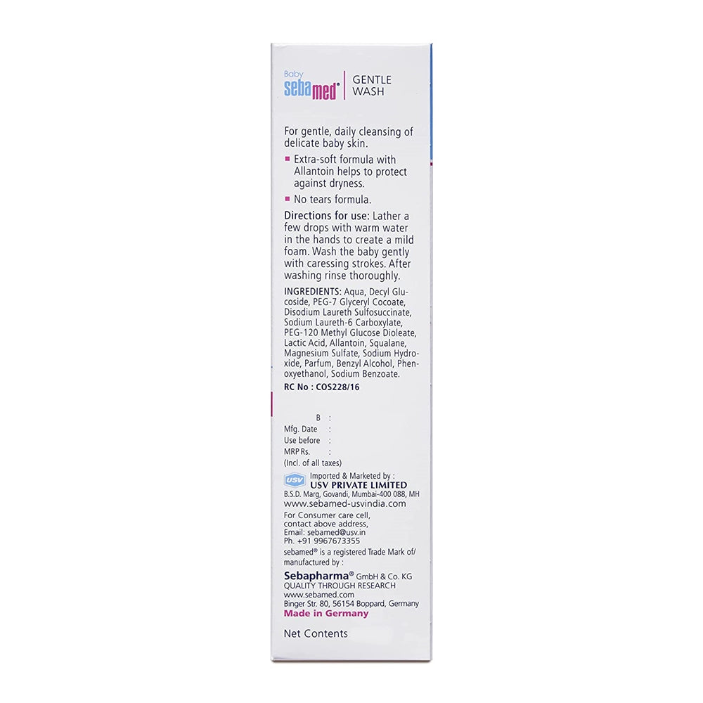 Sebamed Baby Gentle Wash, Protects Skin from Dryness | Grab2Buy