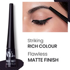NY Bae Truly Matte Liquid Eyeliner - Bold Black
