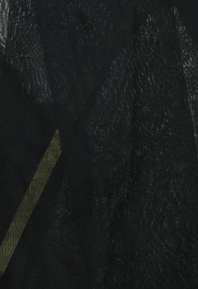Mominos Fashion Black Banarsi Piping Dupatta | Grab2Buy