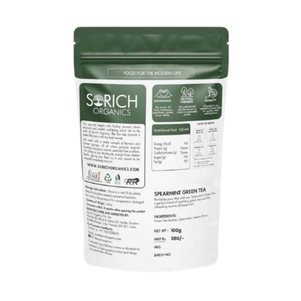 Sorich Organics Spearmint Green Tea | Grab2Buy