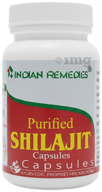 Indian Remedies Purified Shilajit Capsules | Authentic Himalayan Ayurvedic Resin