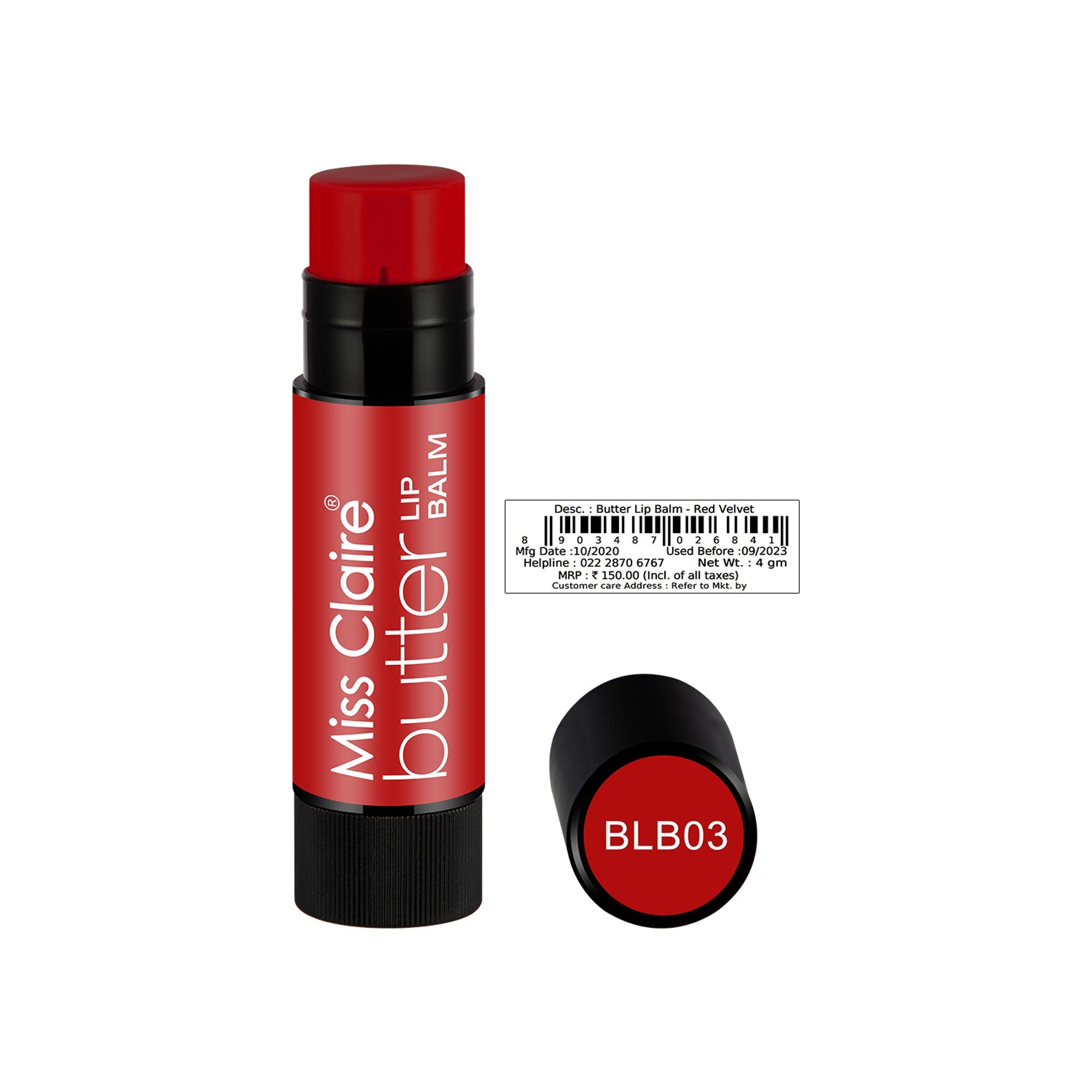 Miss Claire Butter Lip Balm - Red Velvet | Grab2Buy