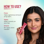 Swiss Beauty Kiss Kandy Tinted Lip Balm | Non-Sticky with Olive Oil & Vitamin E - 7 Strawberry