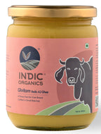 Indic Organics Gir Cow's A2 Ghee | Desi Gir Cow Ghee | Premium and Organic Desi Ghee | Grab2Buy
