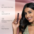 Swiss Beauty Non-Transfer Matte Lipstick - 22 Brandy Harrington | Grab2Buy