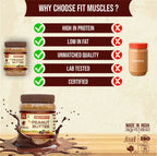 Fit Muscles High Protein Peanut Butter Chocolate Crunchy | Grab2Buy