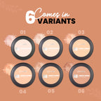 MARS Cosmetics HD Mattifying Compact Powder - 06 Cocoa