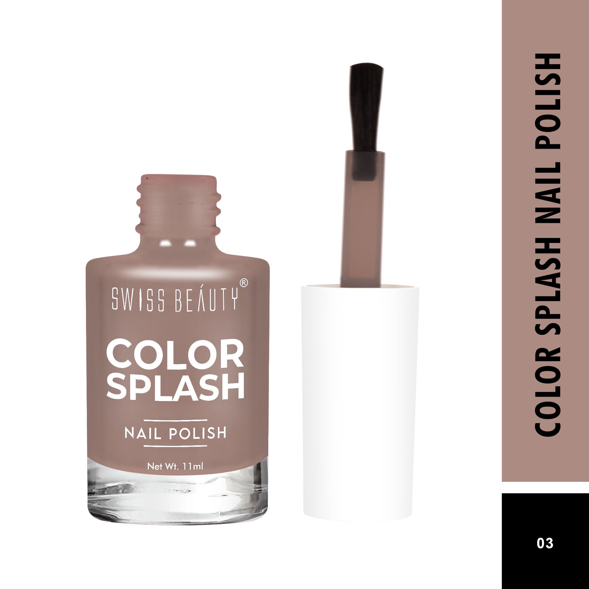 Swiss Beauty Color Splash Nail Polish - Shade-03 | Grab2Buy